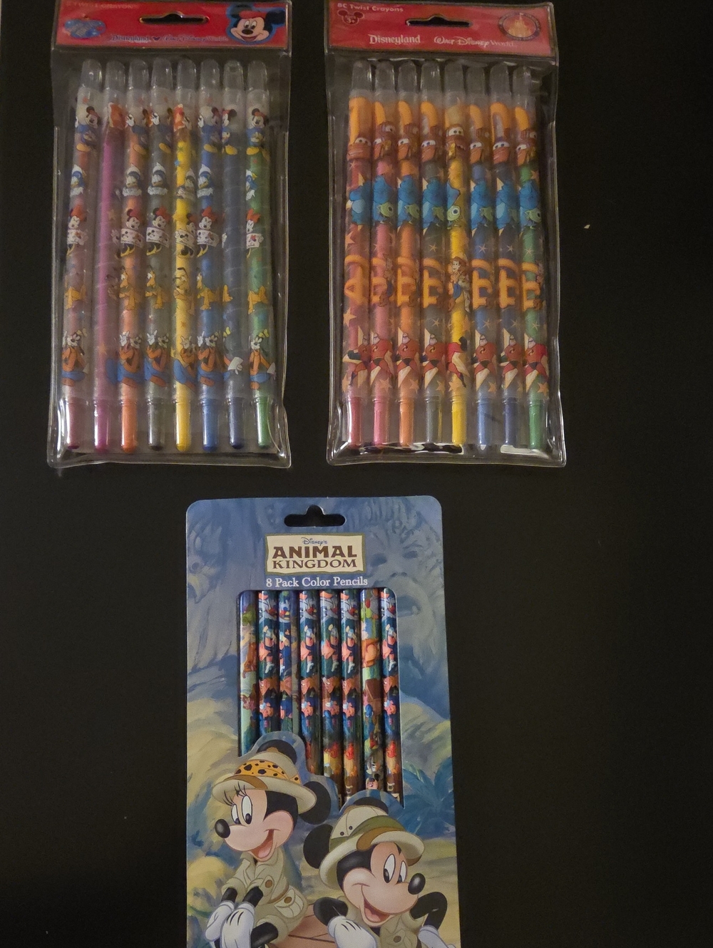 Disney Animal Kingdom Color Pencils And Crayons - Multicolor